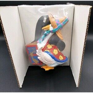 Dept 56 Mother Goose Christmas Tree Ornament 1325-0 Hand Painted 6"